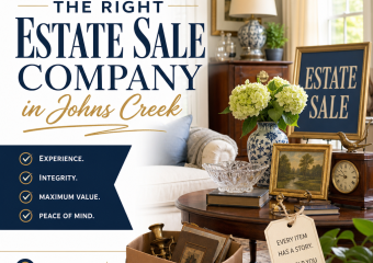 Illustration of Choosing the Right Estate Sale Company in Johns Creek
