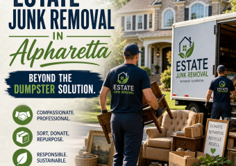 Illustration of Estate Junk Removal in Alpharetta: Beyond the Dumpster Solution