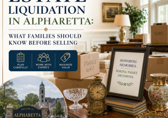 Illustration of Estate Liquidation in Alpharetta: What Families Should Know Before Selling