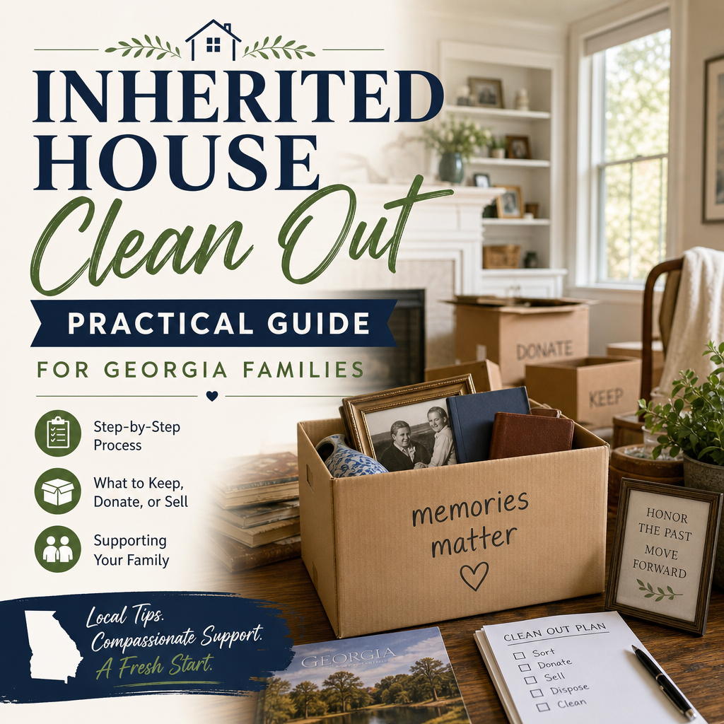 Illustration of Inherited House Clean Out: Practical Guide for Georgia Families