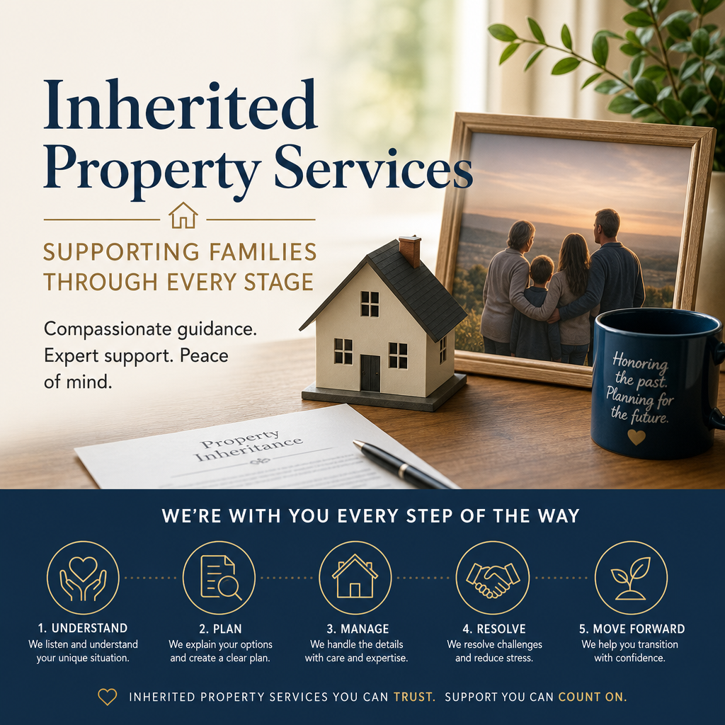 Illustration of Inherited Property Services: Supporting Families Through Every Stage